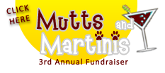 3rd Annual Mutts & Martini's